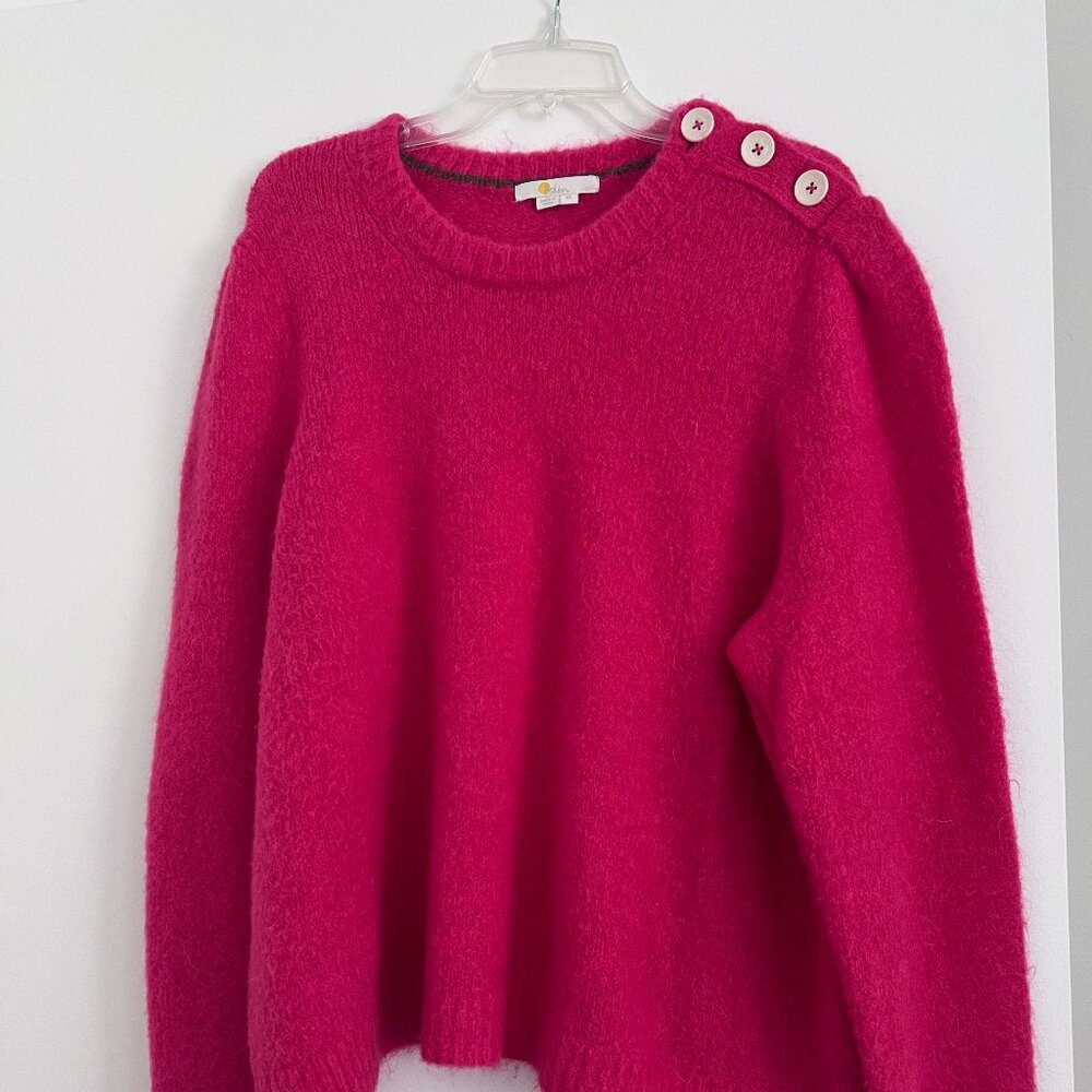 Boden Fushia XL fluffy sweater